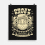 Crazy Dave Emblem Grunge-None-Matte-Poster-LAGELANTEE