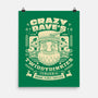 Crazy Dave Emblem Grunge-None-Matte-Poster-LAGELANTEE