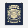 Crazy Dave Emblem Grunge-None-Matte-Poster-LAGELANTEE