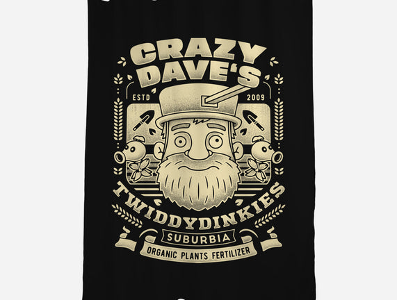 Crazy Dave Emblem Grunge