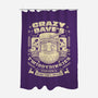 Crazy Dave Emblem Grunge-None-Polyester-Shower Curtain-LAGELANTEE