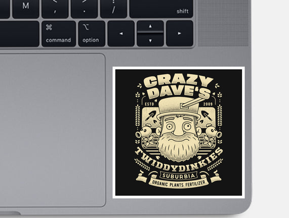 Crazy Dave Emblem Grunge