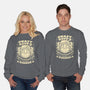 Crazy Dave Emblem Grunge-Unisex-Crew Neck-Sweatshirt-LAGELANTEE