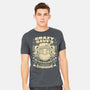 Crazy Dave Emblem Grunge-Mens-Heavyweight-Tee-LAGELANTEE