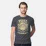 Crazy Dave Emblem Grunge-Mens-Premium-Tee-LAGELANTEE