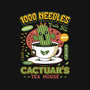 Cactuar Green Tea Emblem-Mens-Long Sleeved-Tee-LAGELANTEE