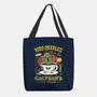 Cactuar Green Tea Emblem-None-Basic Tote-Bag-LAGELANTEE