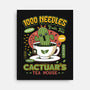 Cactuar Green Tea Emblem-None-Stretched-Canvas-LAGELANTEE
