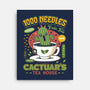 Cactuar Green Tea Emblem-None-Stretched-Canvas-LAGELANTEE