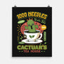 Cactuar Green Tea Emblem-None-Matte-Poster-LAGELANTEE
