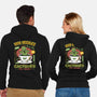 Cactuar Green Tea Emblem-Unisex-Zip-Up-Sweatshirt-LAGELANTEE