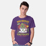 Cactuar Green Tea Emblem-Mens-Basic-Tee-LAGELANTEE