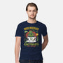 Cactuar Green Tea Emblem-Mens-Premium-Tee-LAGELANTEE