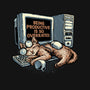 Overrated Productivity-Youth-Crew Neck-Sweatshirt-glitchygorilla
