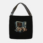 Overrated Productivity-None-Adjustable Tote-Bag-glitchygorilla