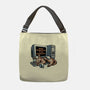 Overrated Productivity-None-Adjustable Tote-Bag-glitchygorilla