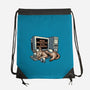 Overrated Productivity-None-Drawstring-Bag-glitchygorilla