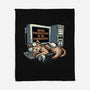 Overrated Productivity-None-Fleece-Blanket-glitchygorilla
