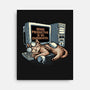Overrated Productivity-None-Stretched-Canvas-glitchygorilla
