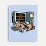 Overrated Productivity-None-Stretched-Canvas-glitchygorilla
