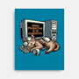 Overrated Productivity-None-Stretched-Canvas-glitchygorilla