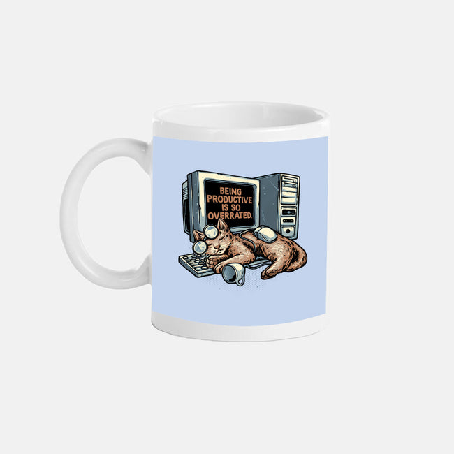 Overrated Productivity-None-Mug-Drinkware-glitchygorilla