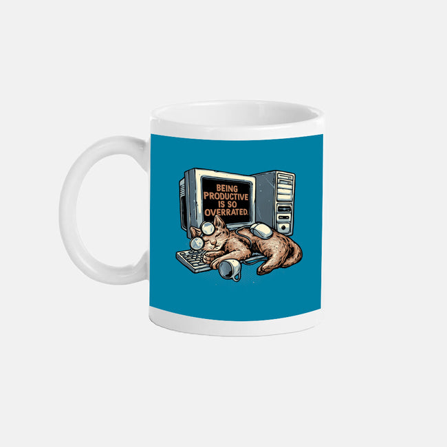 Overrated Productivity-None-Mug-Drinkware-glitchygorilla