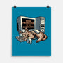 Overrated Productivity-None-Matte-Poster-glitchygorilla