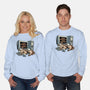Overrated Productivity-Unisex-Crew Neck-Sweatshirt-glitchygorilla