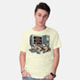 Overrated Productivity-Mens-Basic-Tee-glitchygorilla