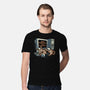 Overrated Productivity-Mens-Premium-Tee-glitchygorilla