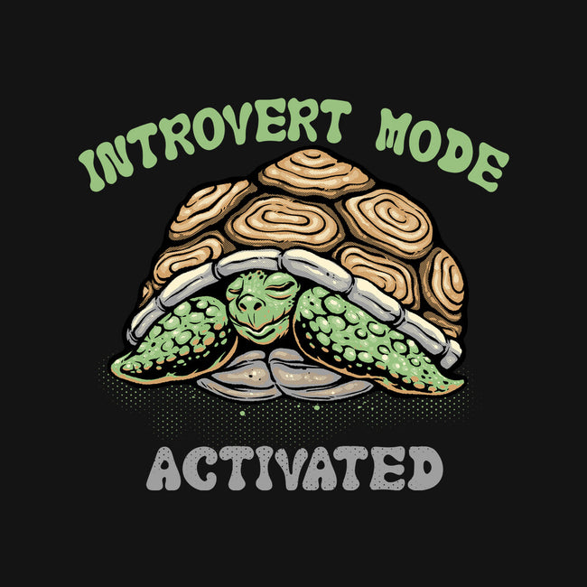 Introvert Mode Activated-None-Drawstring-Bag-glitchygorilla