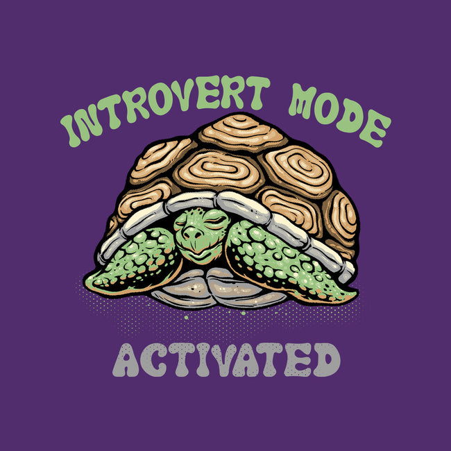 Introvert Mode Activated-Unisex-Crew Neck-Sweatshirt-glitchygorilla