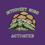 Introvert Mode Activated-None-Drawstring-Bag-glitchygorilla