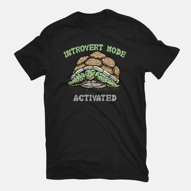Introvert Mode Activated-Youth-Basic-Tee-glitchygorilla