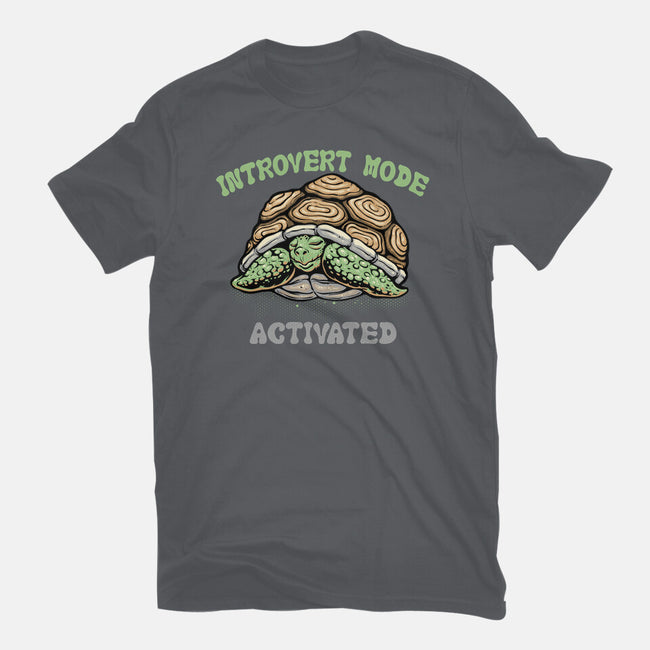 Introvert Mode Activated-Mens-Basic-Tee-glitchygorilla