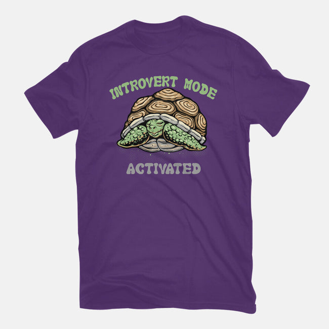 Introvert Mode Activated-Youth-Basic-Tee-glitchygorilla