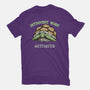 Introvert Mode Activated-Womens-Fitted-Tee-glitchygorilla