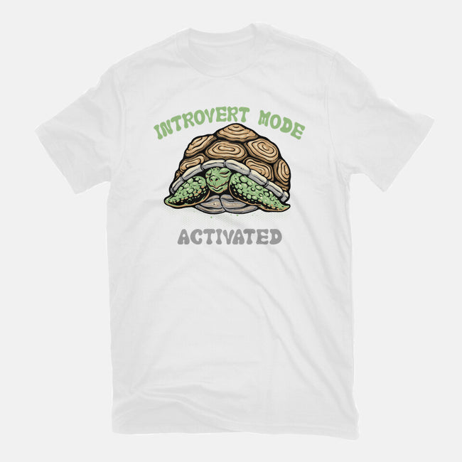 Introvert Mode Activated-Unisex-Basic-Tee-glitchygorilla