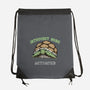 Introvert Mode Activated-None-Drawstring-Bag-glitchygorilla