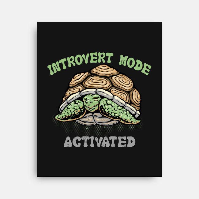 Introvert Mode Activated-None-Stretched-Canvas-glitchygorilla