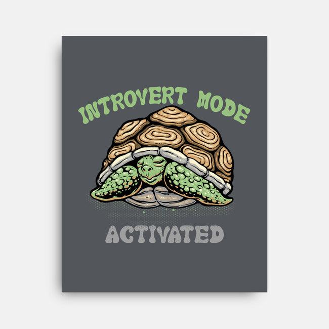 Introvert Mode Activated-None-Stretched-Canvas-glitchygorilla