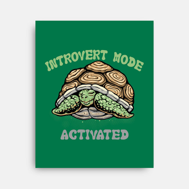 Introvert Mode Activated-None-Stretched-Canvas-glitchygorilla