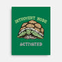 Introvert Mode Activated-None-Stretched-Canvas-glitchygorilla