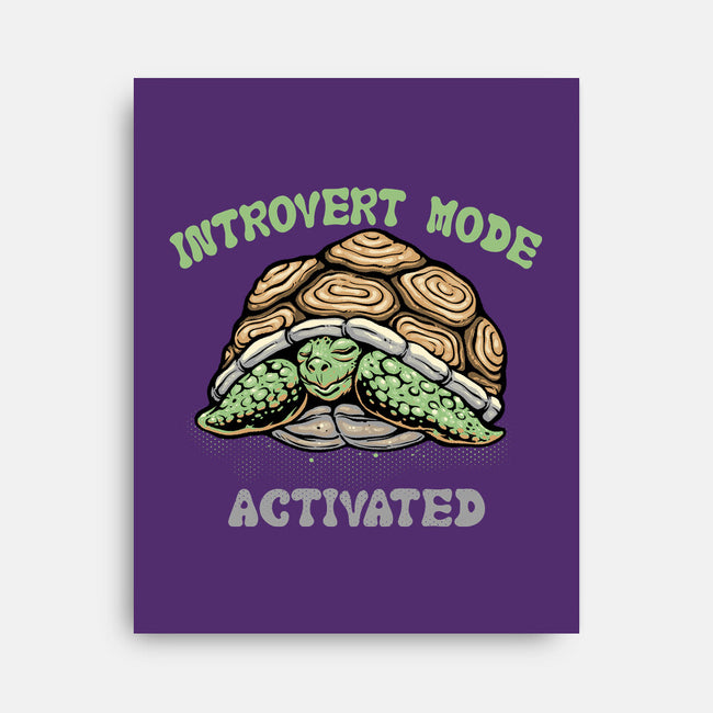 Introvert Mode Activated-None-Stretched-Canvas-glitchygorilla