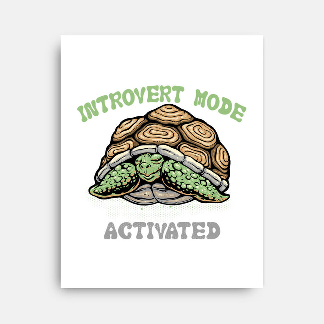 Introvert Mode Activated-None-Stretched-Canvas-glitchygorilla