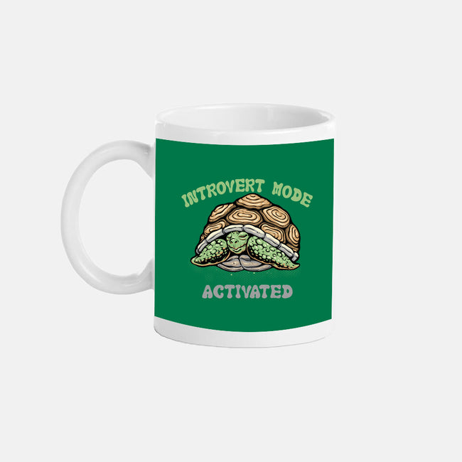 Introvert Mode Activated-None-Mug-Drinkware-glitchygorilla