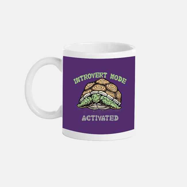 Introvert Mode Activated-None-Mug-Drinkware-glitchygorilla