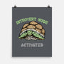 Introvert Mode Activated-None-Matte-Poster-glitchygorilla