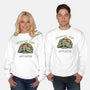 Introvert Mode Activated-Unisex-Crew Neck-Sweatshirt-glitchygorilla